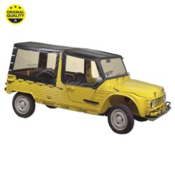 0801017 Mehari Complete Hood Cover Set for Aluminium Windscreen - 4 Straps - Black