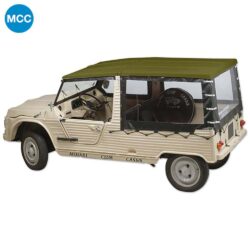 080105007 Mehari Front & Rear Hood Set for Hard Top Hoods ONLY - ASA Montana Green
