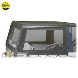 0801107 Mehari Hood Top Cover for Iron Windscreen - Black