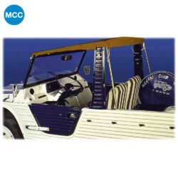 0803016 Mehari Pick Up Style Hood (Front Top) - Brown
