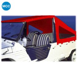 0806018 Mehari Touareg Style Hood - Red