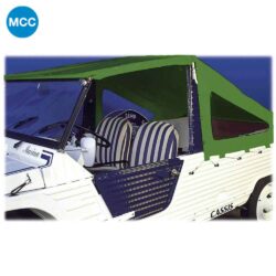 0806019 Mehari Touareg Style Hood - Green