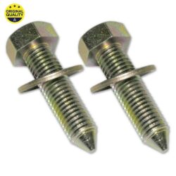 0705100 Mehari Side Upright Fixing Screws x2 2cv Seat Belt Reinforcement Bolts