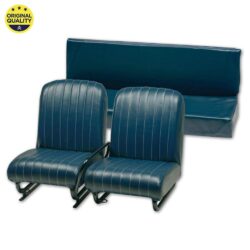 13042020 Mehari Complete Seats with Tiltable Right Seat - Blue - Complete Set