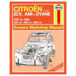 8011041 Haynes Workshop Manual for 2cv  Dyane